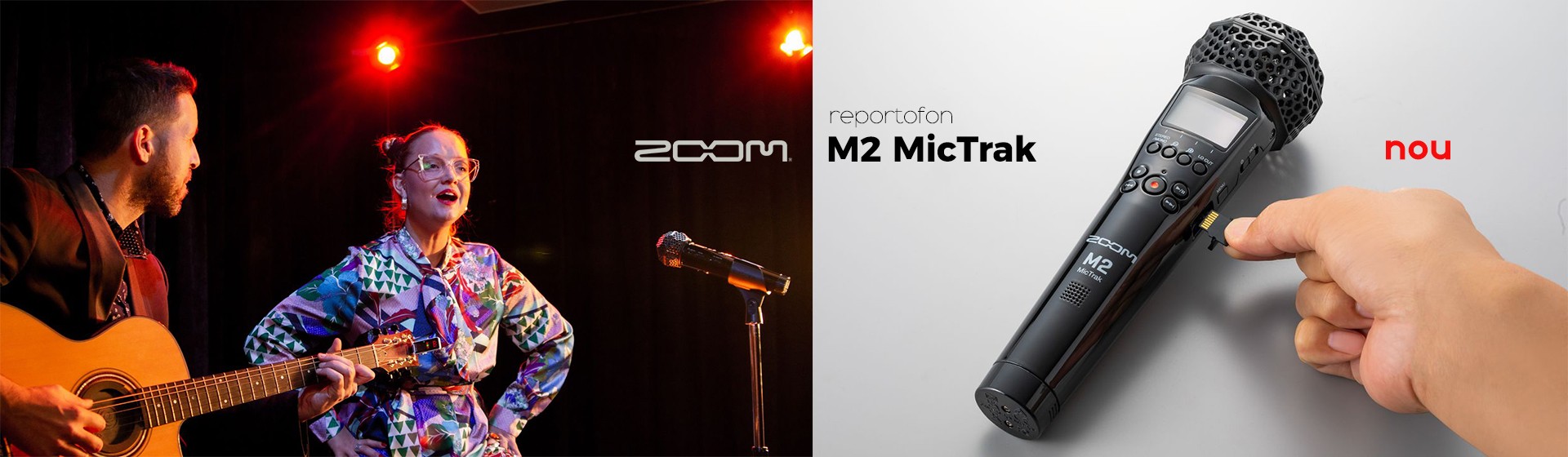 Reportofon Zoom M2 MicTrak